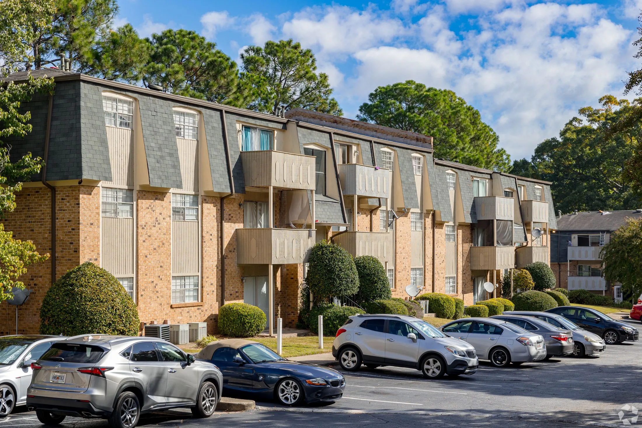 Vera Cruz Apartments aerial, Forest Park, GA